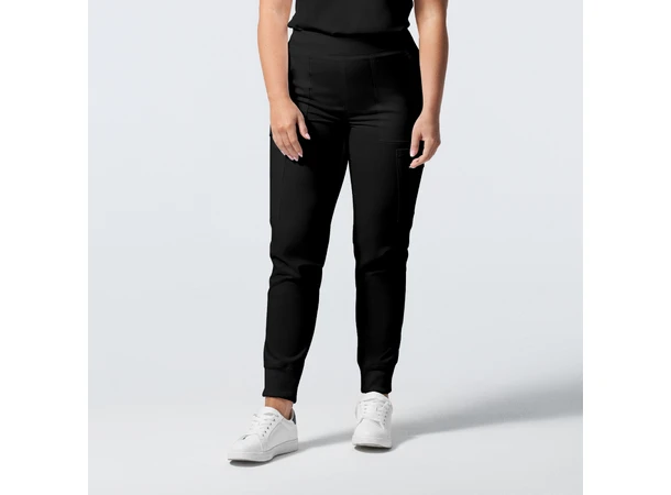 ProFlex Damebukse med strikk i ben Black S 