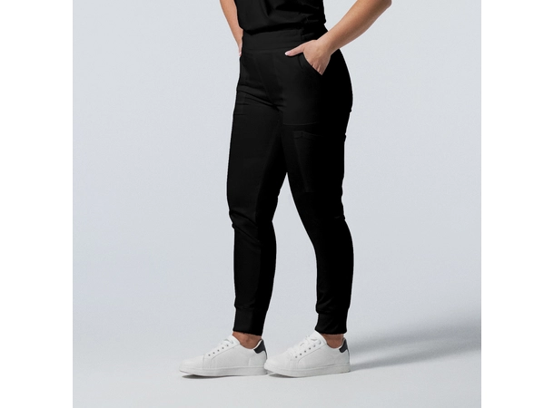 ProFlex Damebukse med strikk i ben Black S 