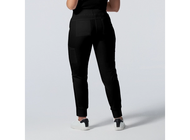 ProFlex Damebukse med strikk i ben Black S 