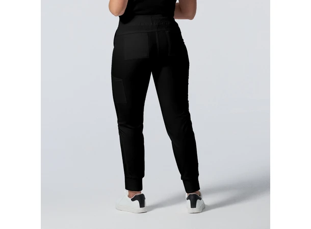 ProFlex Damebukse med strikk i ben Black S 