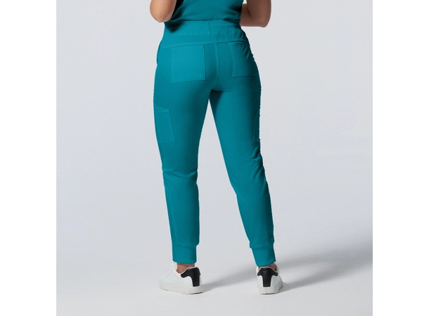 ProFlex Damebukse med strikk i ben Teal S 