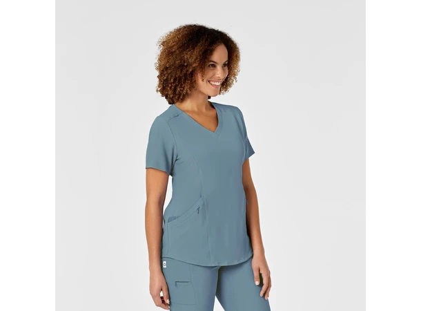 Renew Dametunika med V-hals og sidelomme Elemental Blue L 