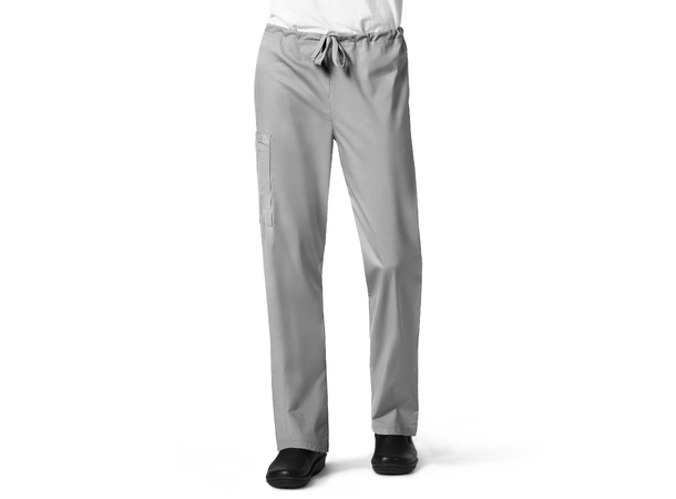 Unisexcargo bukse med snøring Grey S 