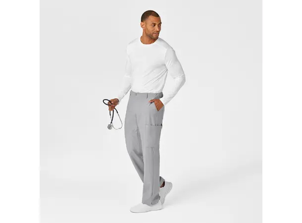 W123 Herrebukse med rette ben Grey M 