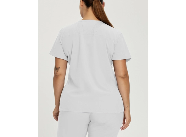 FIT tunika med usynlige lommer White M 