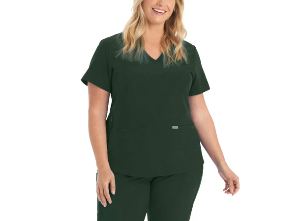 Forward Dametunika med buet V-hals Mountain View XS 