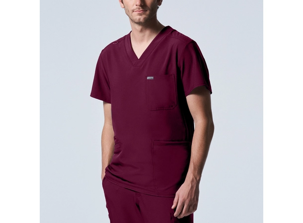 Forward Herretunika med V-hals Wine XL 