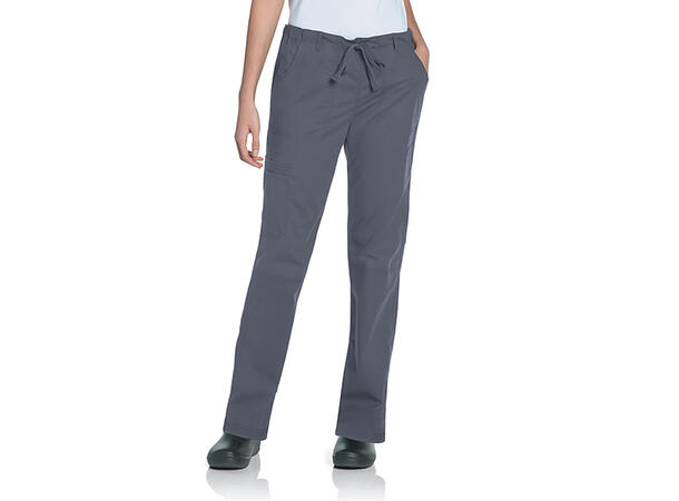 Pre-Washed bukse med lårlomme Steel Grey XS 