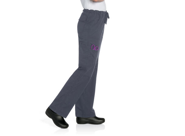 Pre-Washed bukse med lårlomme Steel Grey XS 