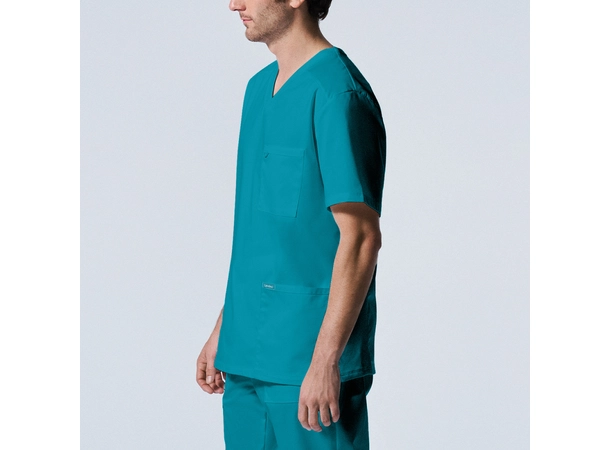 ProFlex Herretunika med fire lommer Teal S 