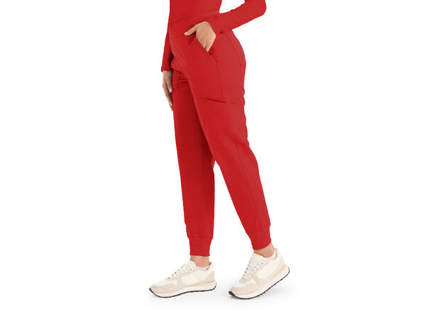 ProFlex bukse med strikk i ben True Red M 