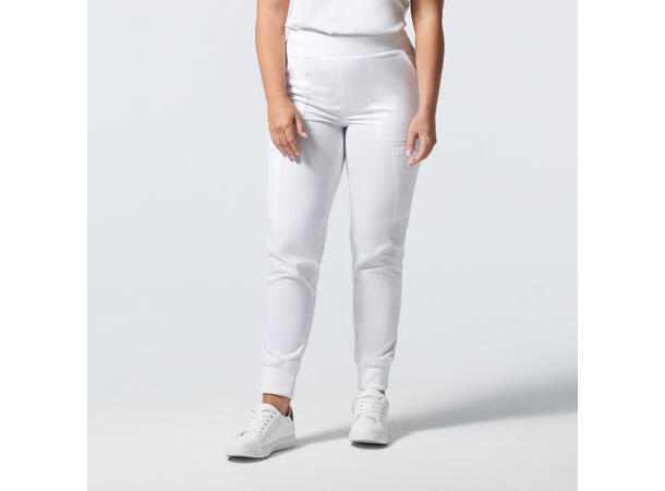 ProFlex bukse med strikk i ben White M 