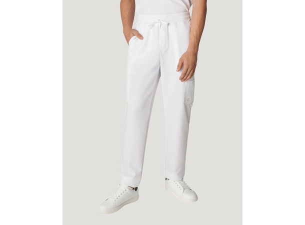 V-Tess herrebukse med strikk og snøring White L 