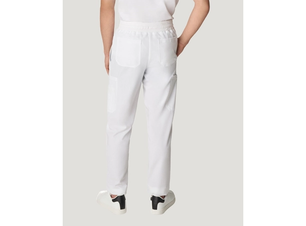 V-Tess herrebukse med strikk og snøring White L 
