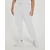 Marvella bukse med bred strikk i ben White XS 