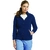 Fleece jakke med lommer Navy S 