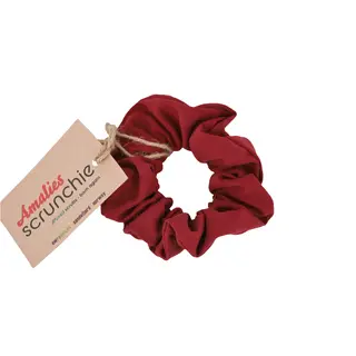 Amalies Scrunchie Burgunder One Size