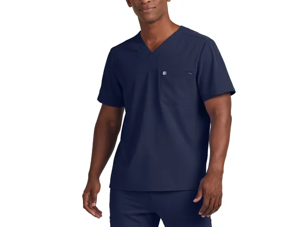 CRFT Herretunika med V-hals Navy XXL 