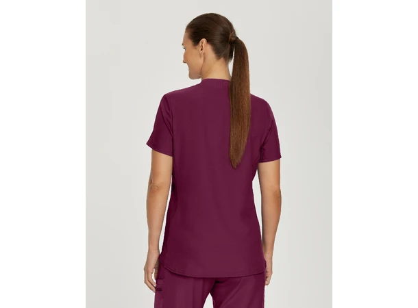 Forward Dametunika med buet V-hals Wine S 