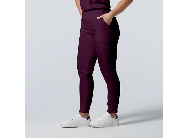 ProFlex Damebukse med strikk i ben Wine L 