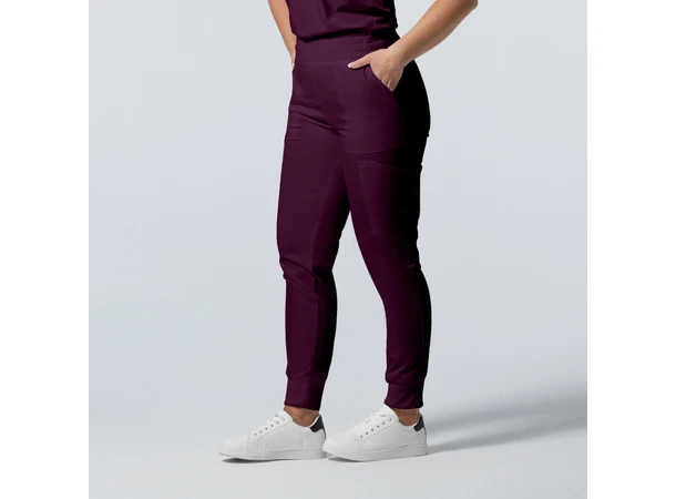 ProFlex Damebukse med strikk i ben Wine L 