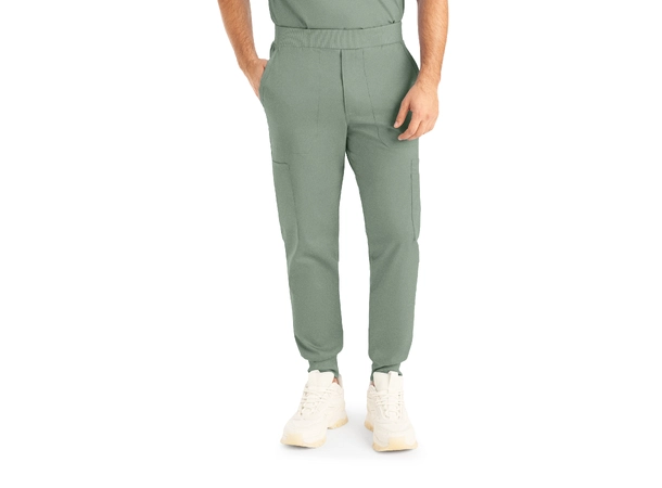 ProFlex Herrebukse med strikk i ben Seagrass S 
