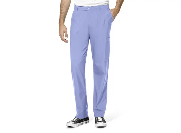 W123 Herrebukse med rette ben Ceil Blue XS 