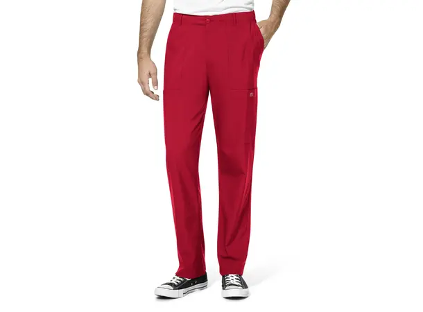 W123 Herrebukse med rette ben Red XS 