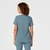 Renew Dametunika med V-hals og sidelomme Elemental Blue XL 