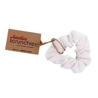 Amalies Scrunchie Hvit One Size