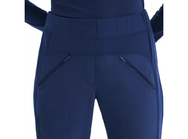 CRFT Damebukse med bootcut Navy S 