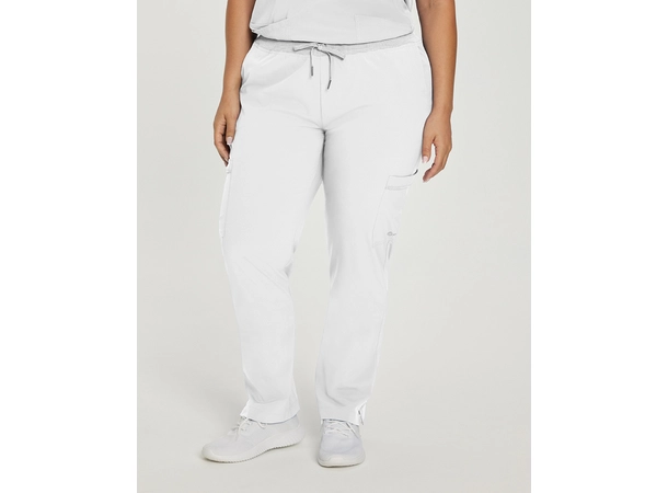 FIT Damebukse med strikk i livet White XXL 