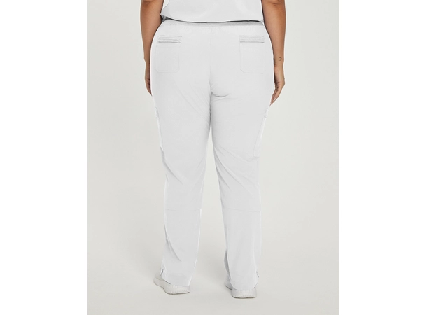FIT Damebukse med strikk i livet White XXL 