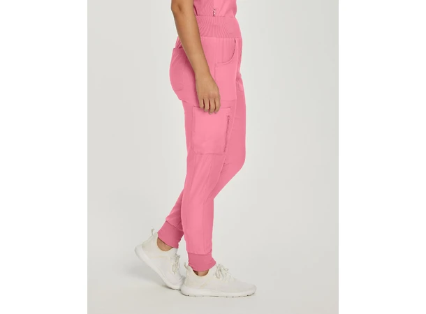 Forward bukse med elastikk i ben Rose quartz M 