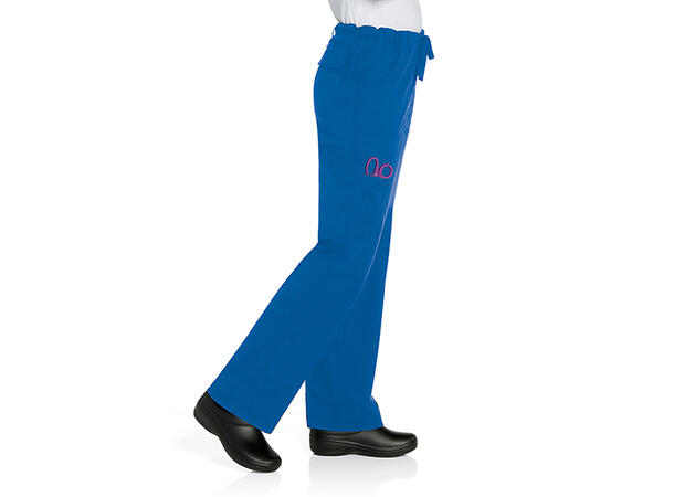 Pre-Washed bukse med lårlomme Royal Blue XS 
