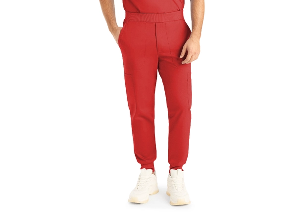 ProFlex Herrebukse med strikk i ben True Red S 
