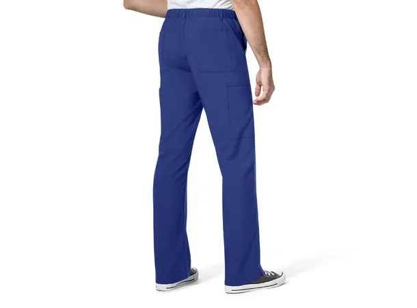 W123 Herrebukse med rette ben Galaxy Blue M 