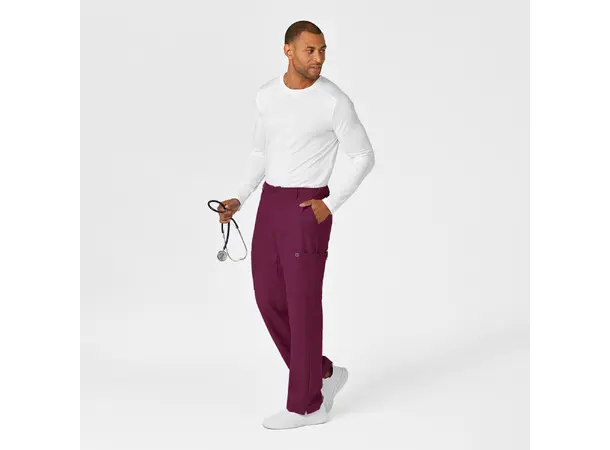 W123 Herrebukse med rette ben Wine XXL 
