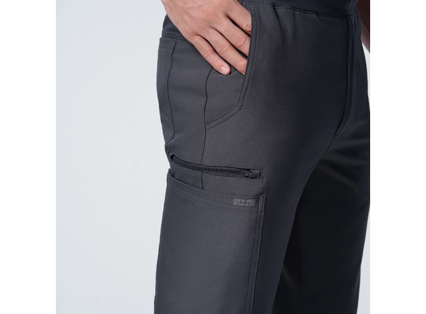 Forward Herrebukse med strikk i ben Black XXL 