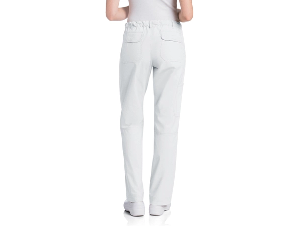 Pre-Washed bukse med lårlomme White XS 