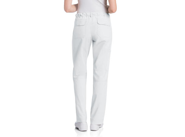 Pre-Washed bukse med lårlomme White XS 