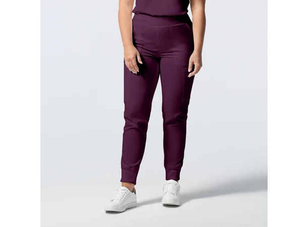 ProFlex Damebukse med strikk i ben Wine XXL 