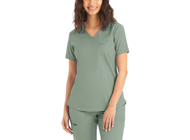 ProFlex Dametunika med brystlomme Seagrass M 