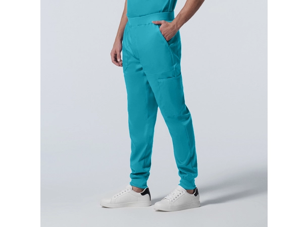ProFlex Herrebukse med strikk i ben Teal XXL 