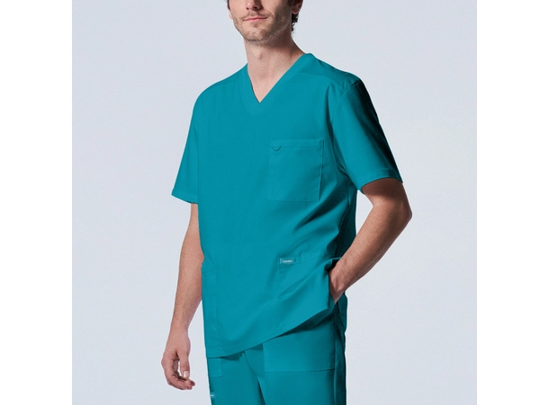 ProFlex Herretunika med fire lommer Teal XL 