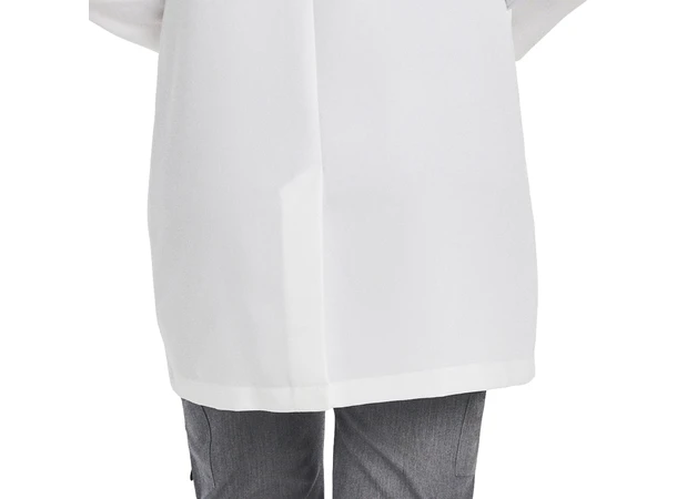 V-Tess legefrakk herre White L 