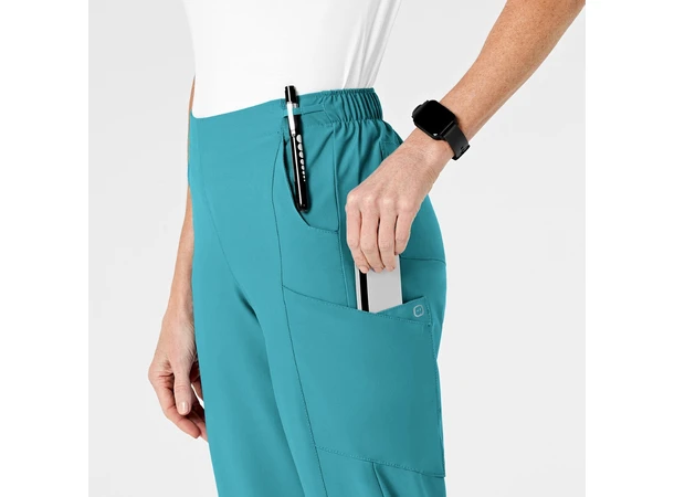 W123 Damebukse med rette ben Teal XS 