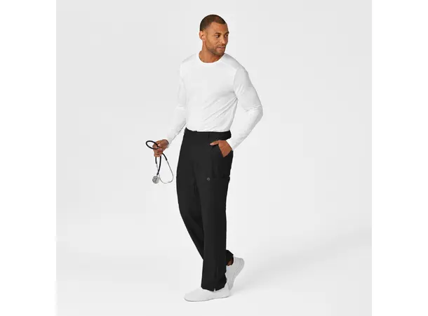 W123 Herrebukse med rette ben Black XS 