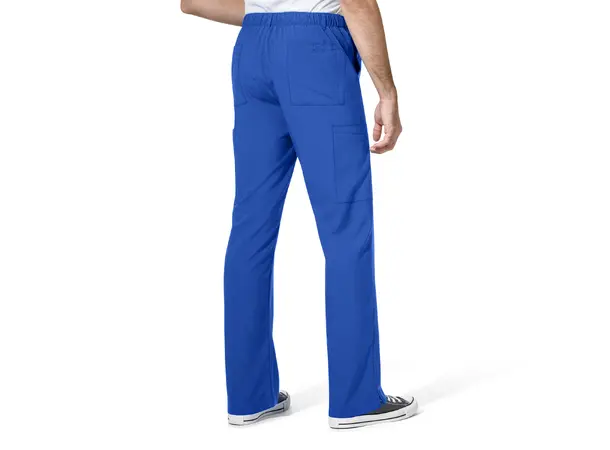 W123 Herrebukse med rette ben Royal Blue L 