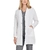 V-Tess legefrakk dame White L 